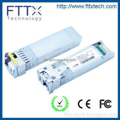 10G BIDI SFP+ 60km 1330Tx1270Rx Transceiver